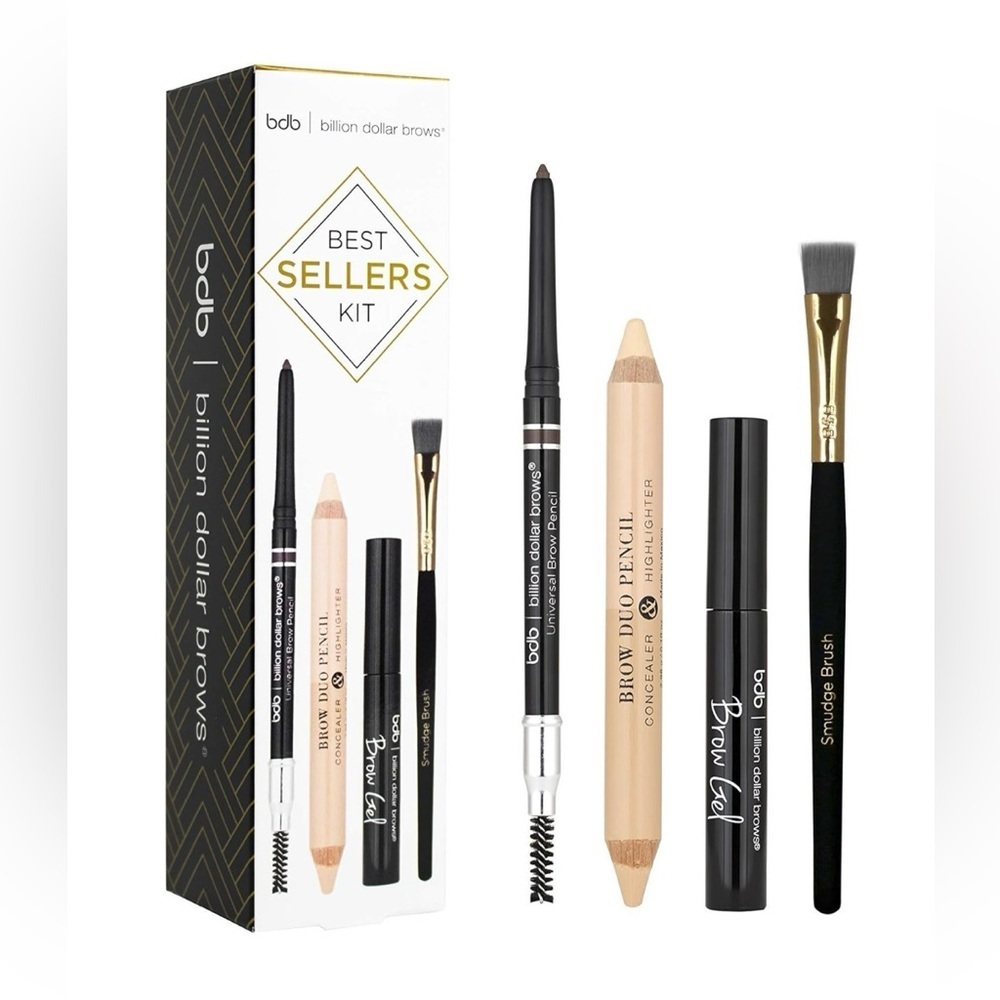 Billion Dollar Brows Best Sellers Kit New Makeup Eyebrow Pencil Set